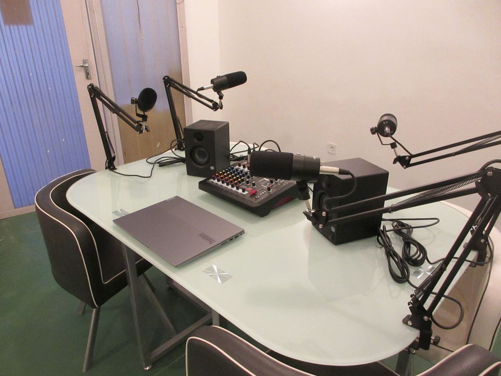 Dajer podcast stúdió