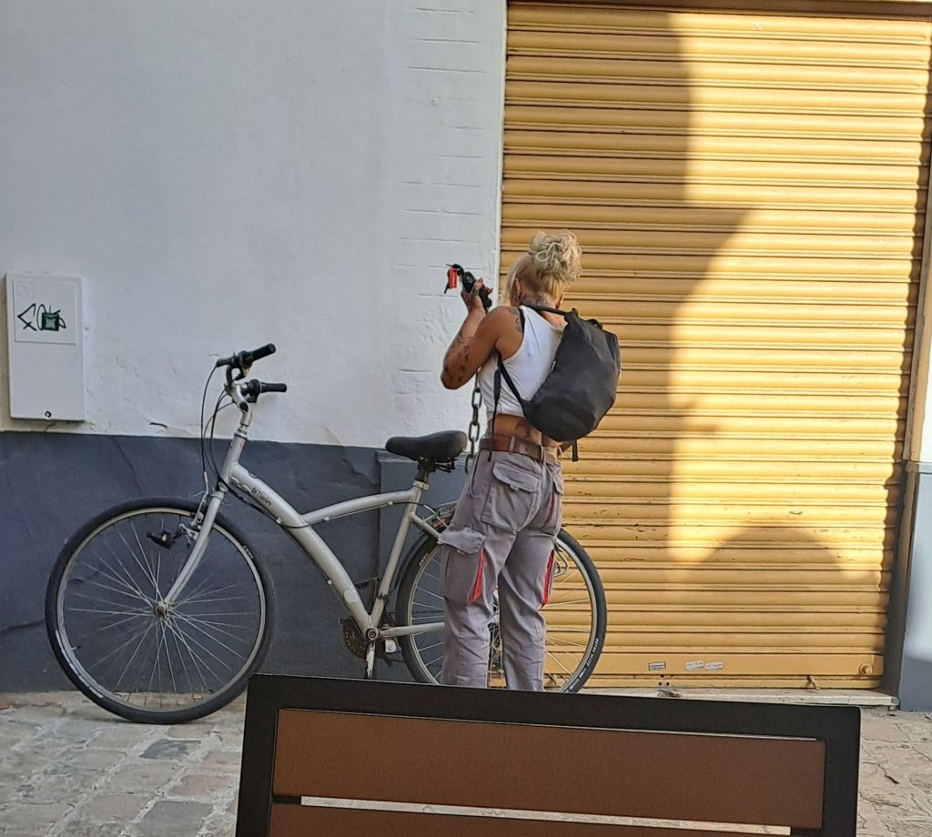 Paraffinos láncfürdő – biciklis mix